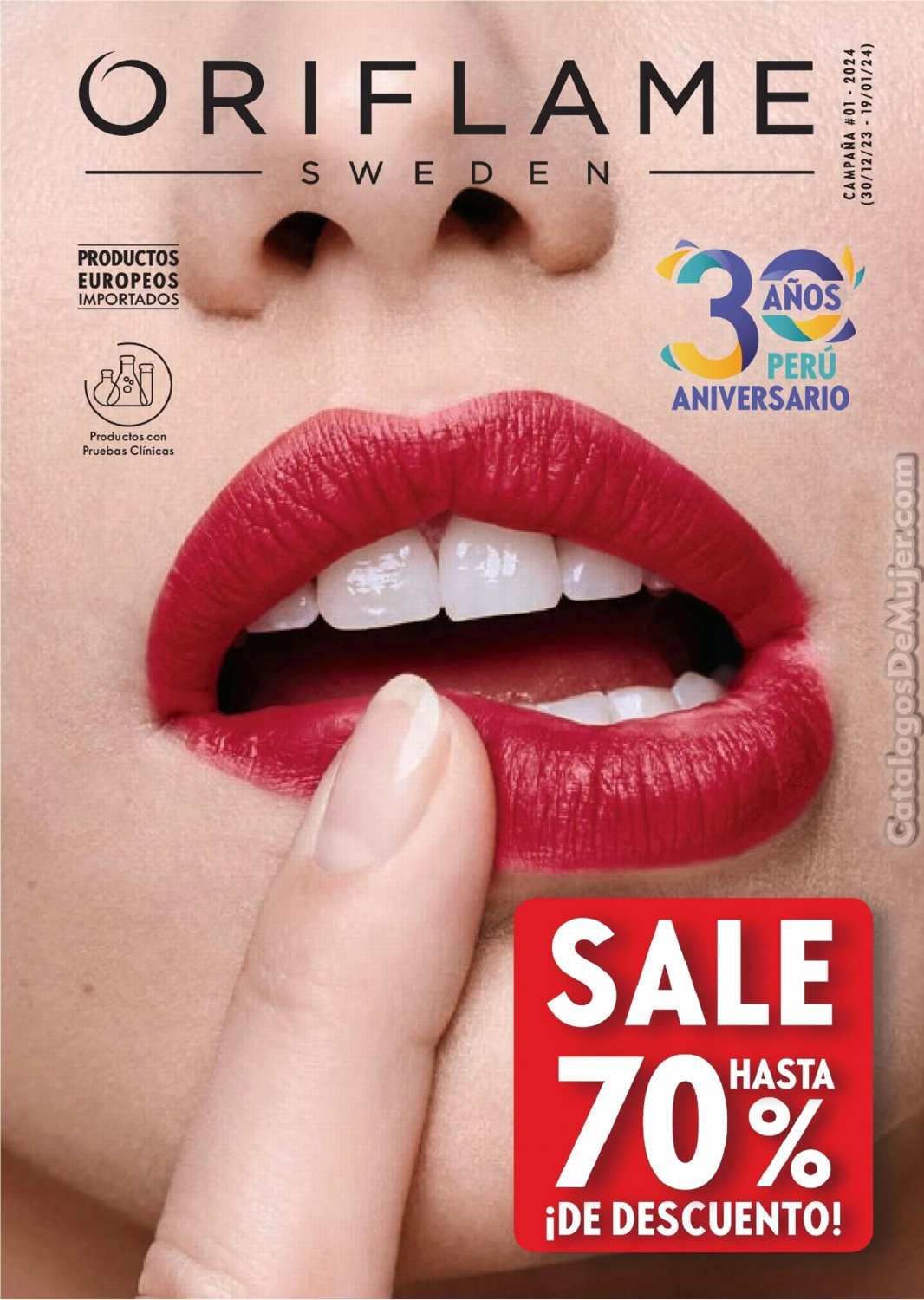 Catálogo Oriflame Campaña 1 Perú 2024