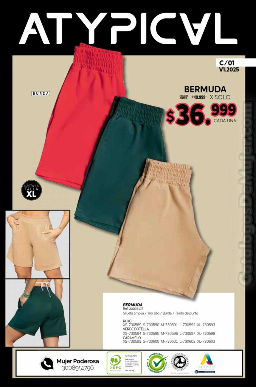 Catálogo Atypical Campaña 1 2025 Colombia