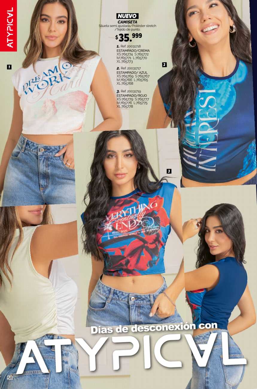 Catálogo Atypical Campaña 5 2025 Colombia