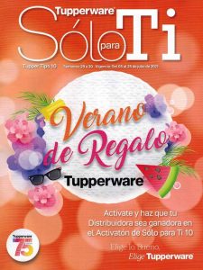Catálogo Solo para tí Tupperware Tips 10 2021 México