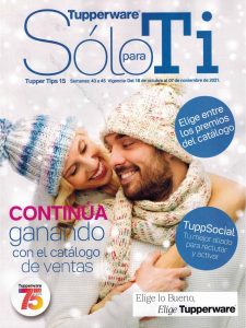 Catálogo Solo para tí Tupperware Tips 15 2021 México