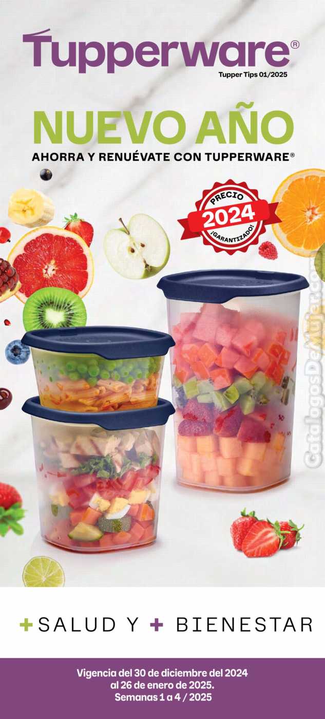 Catálogo Tupperware Tips 1 2025 México