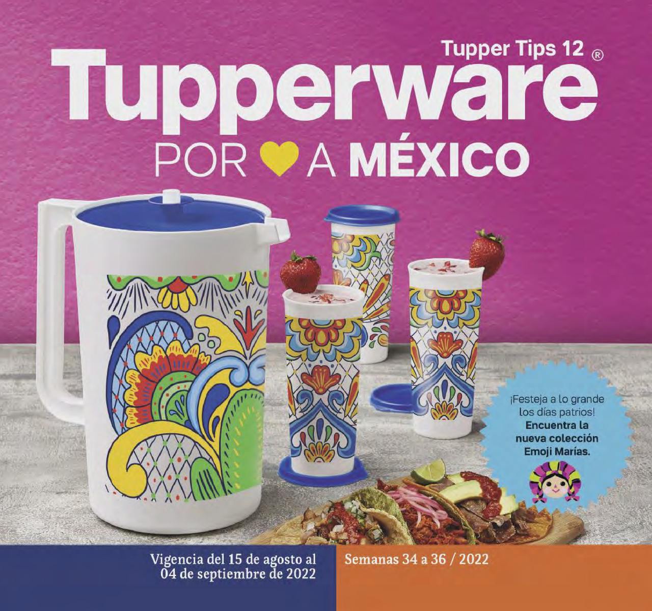 Catálogo Tupperware Tupper Tips 12 2022 México