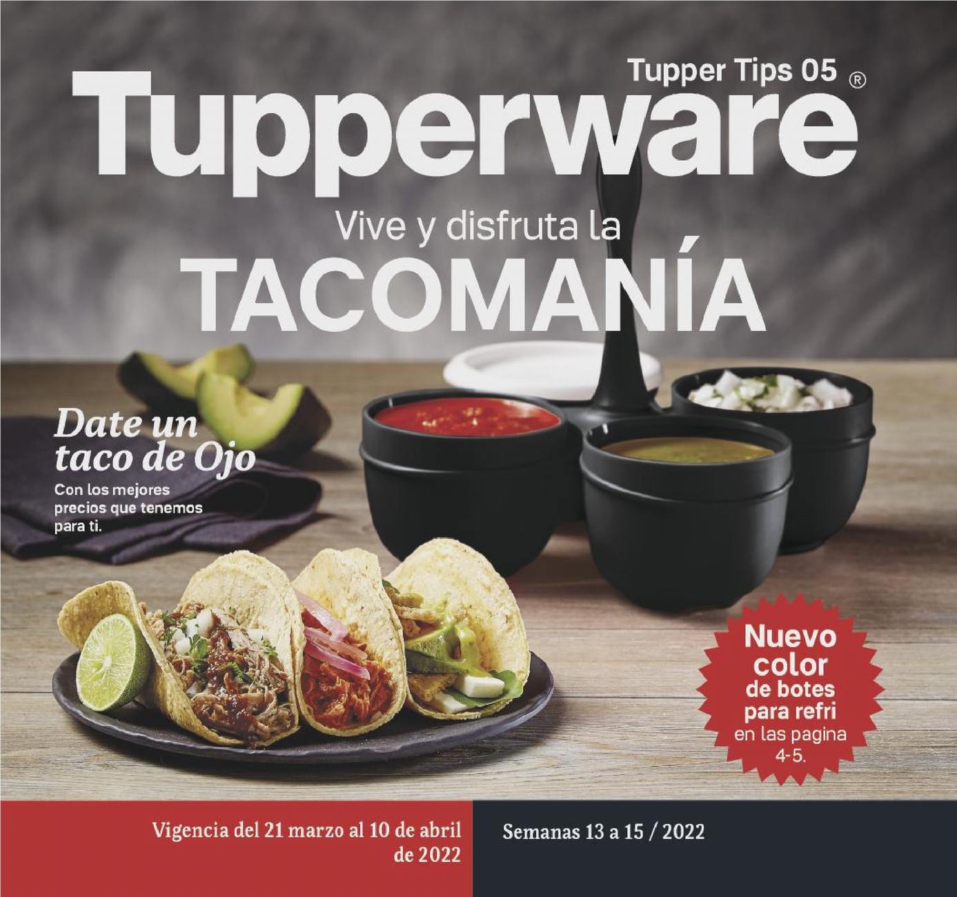 Catálogo Tupperware Tupper Tips 5 2022 México