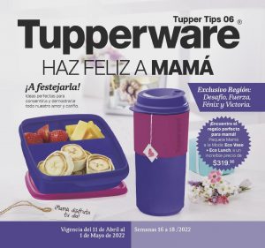 Catálogo Tupperware Tips 6 2022 Sur México