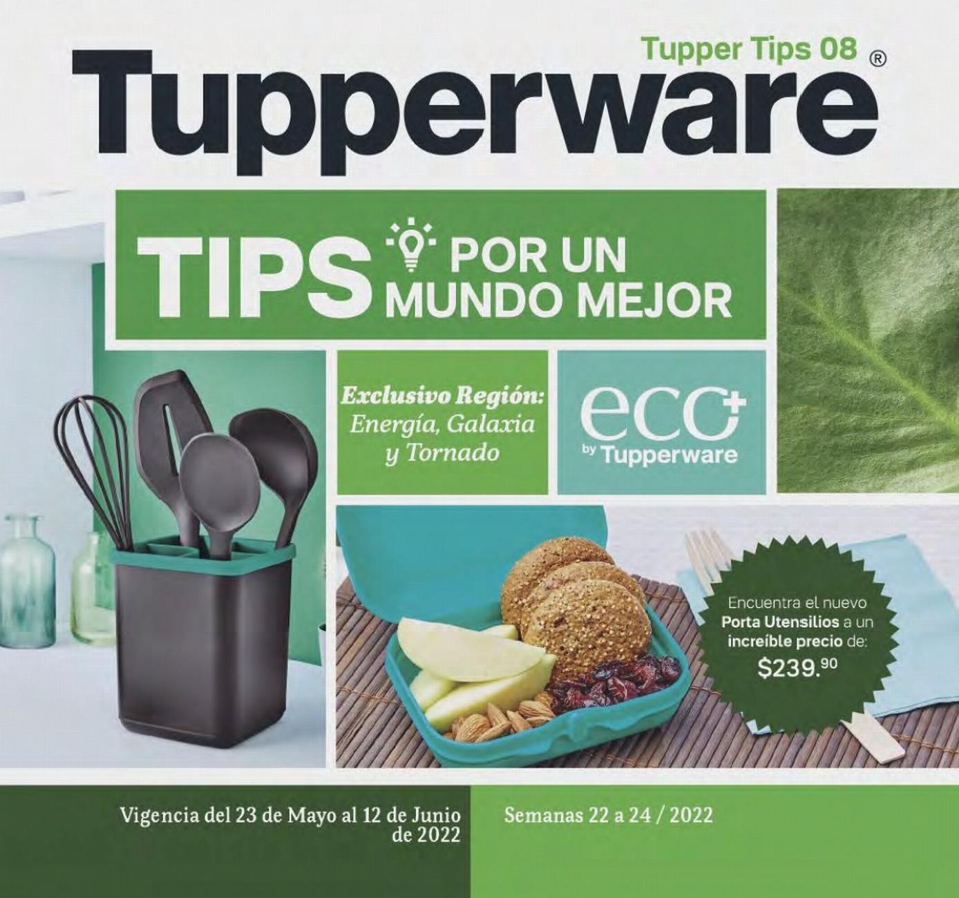 Catálogo Tupperware Tupper Tips 8 2022 México