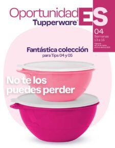 Oportunidades Tupperware Tips 4 2025 México