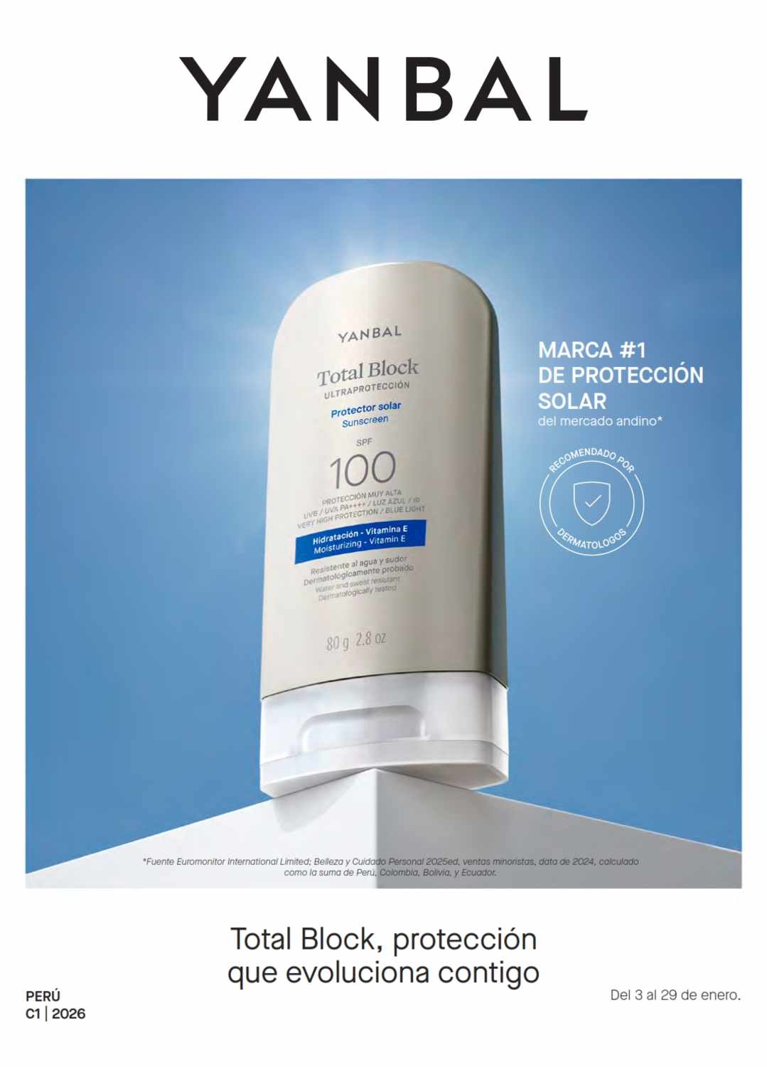 Catálogo Yanbal Campaña 1 2026 Bolivia