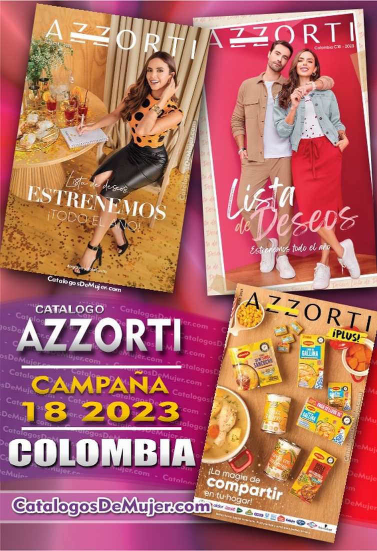Catálogo Azzorti Campaña 18 Colombia 2023