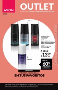 Catálogo Avon Outlet Campaña 4 2025 México
