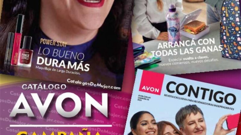 Avon Argentina – Catálogo Avon Campaña 2, 3, 4 2024 Argentina y Anteriores