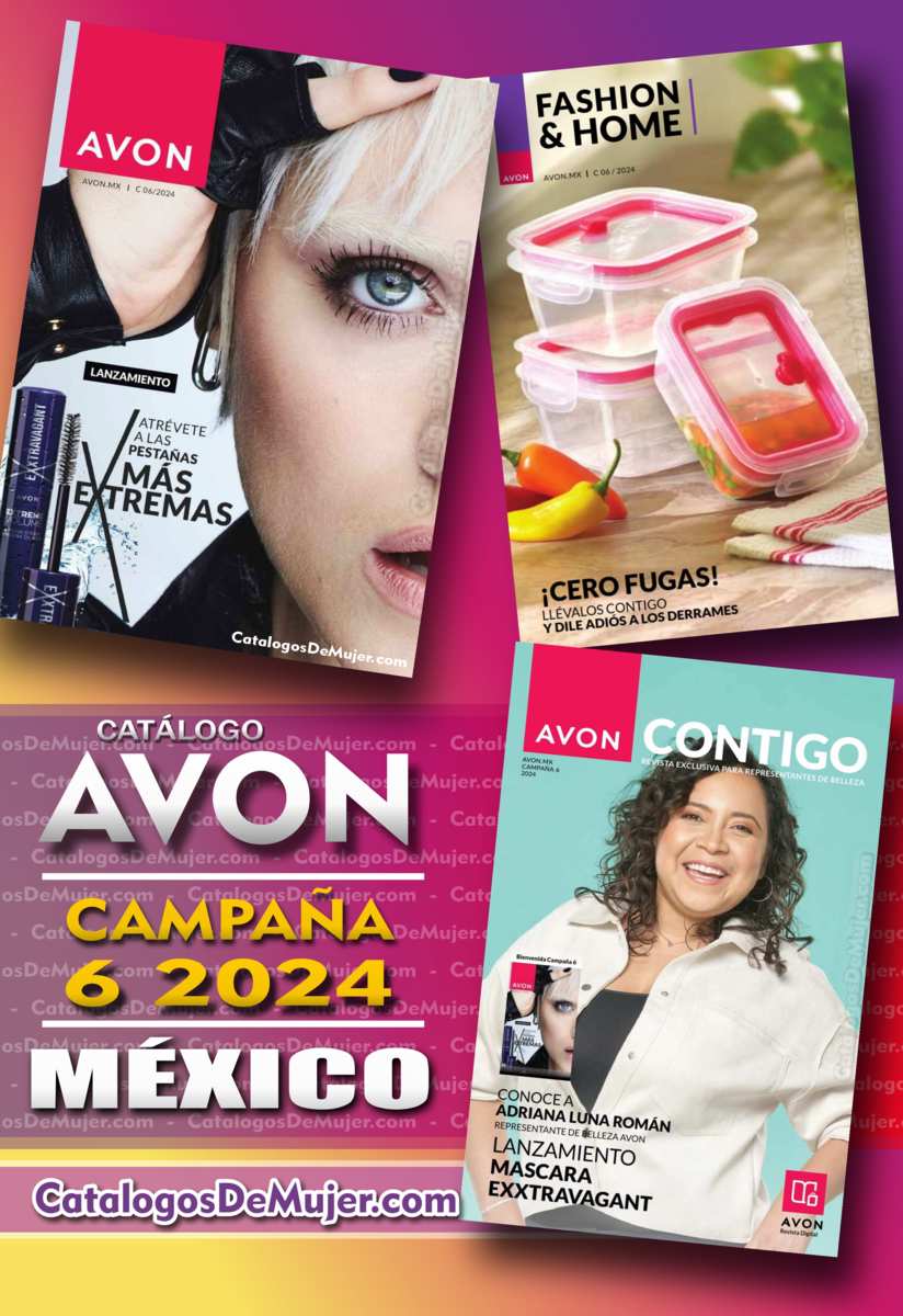 ᐈ Catalogo Avon Campaña 6 Mexico 2024 *CatalogosDeMujer