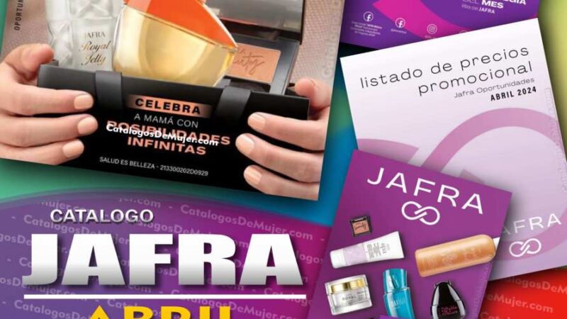 Jafra – Catálogo Jafra Oportunidades Abril 2024 México y Anteriores