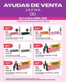 Ayudas de Ventas Abril 2026 México