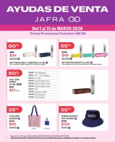 Ayudas de Ventas Marzo 2026 México