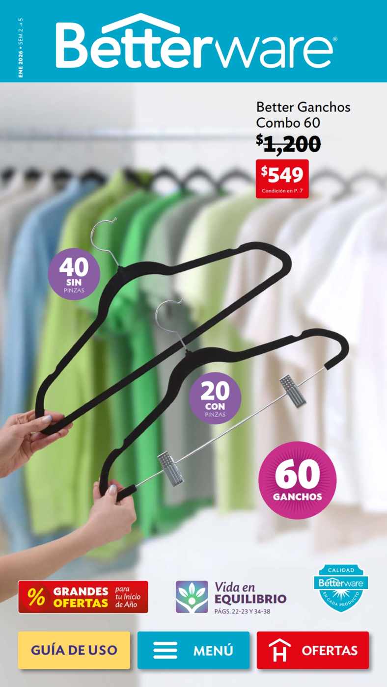 Catalogo Betterware 1 2026 México