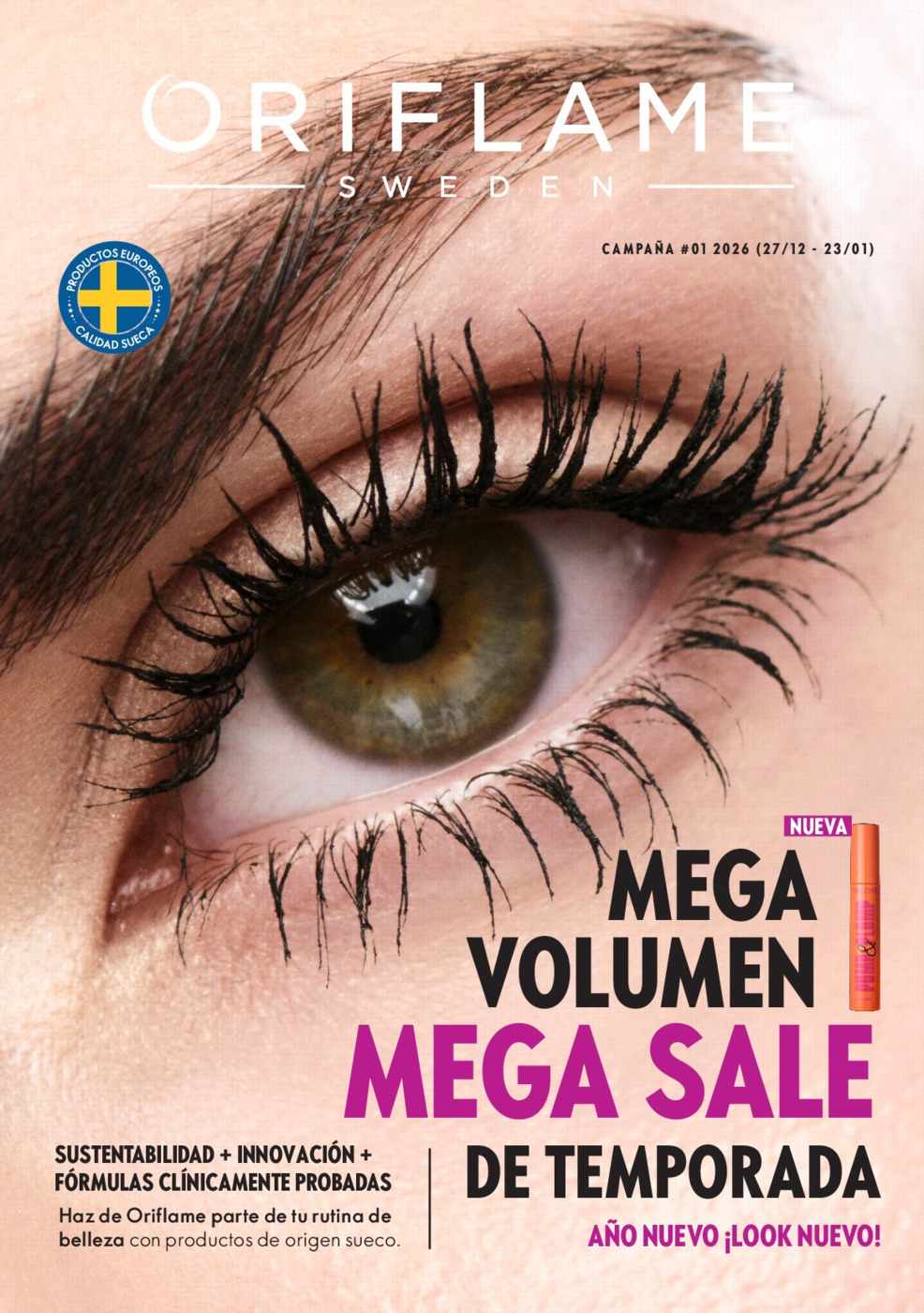 Catalogo Oriflame Campaña 1 2026 Colombia