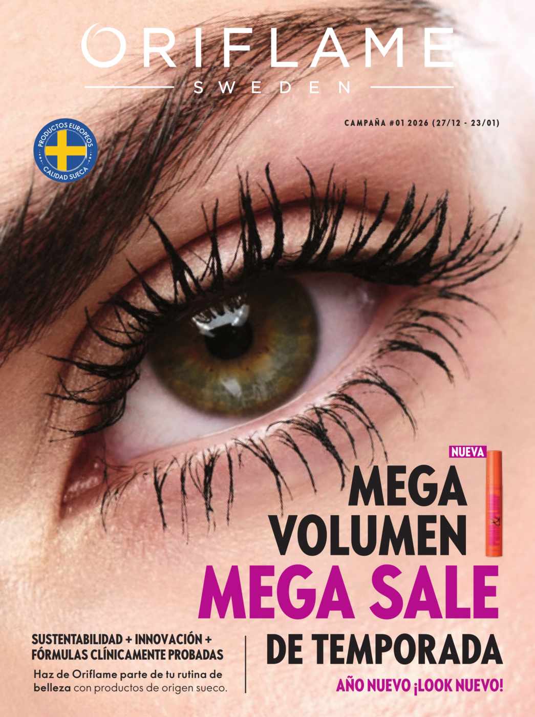 Catalogo Oriflame Campaña 1 2026 México