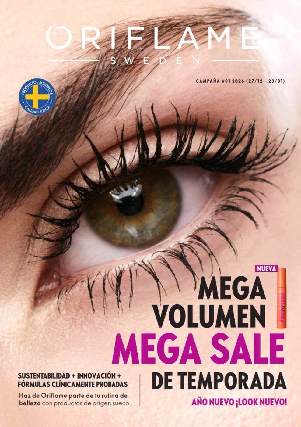 Catalogo Oriflame Campaña 1 2026 Perú