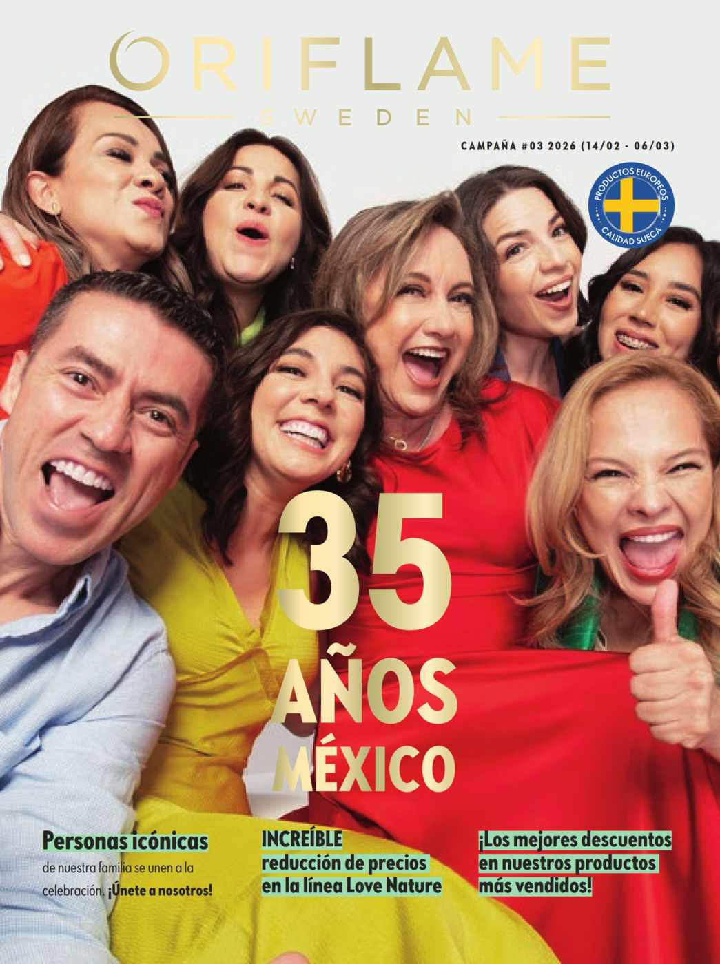 Catalogo Oriflame Campaña 3 2026 México
