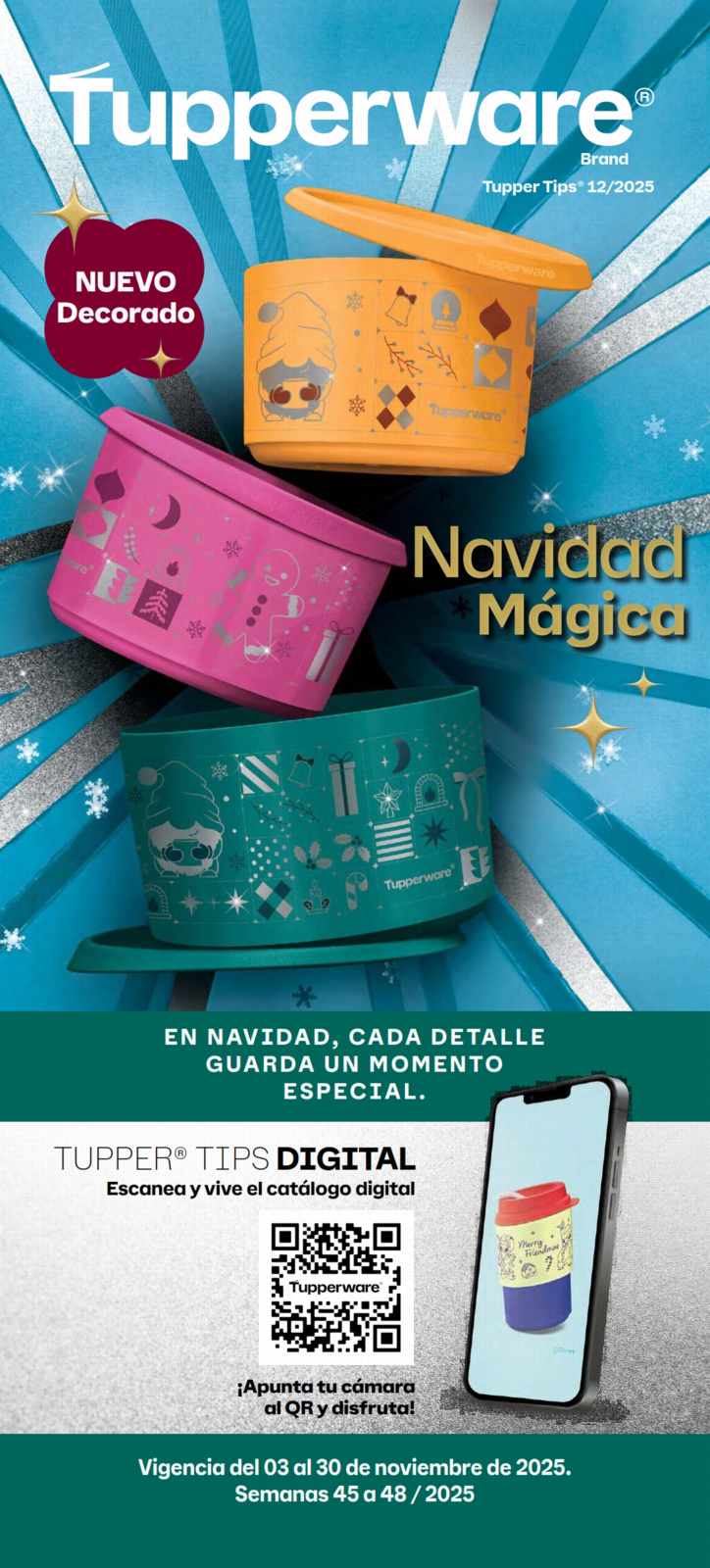 Catálogo Tupperware Tips 12 2025 México