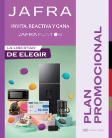 Plan Promocional Jafra Abril 2026 México